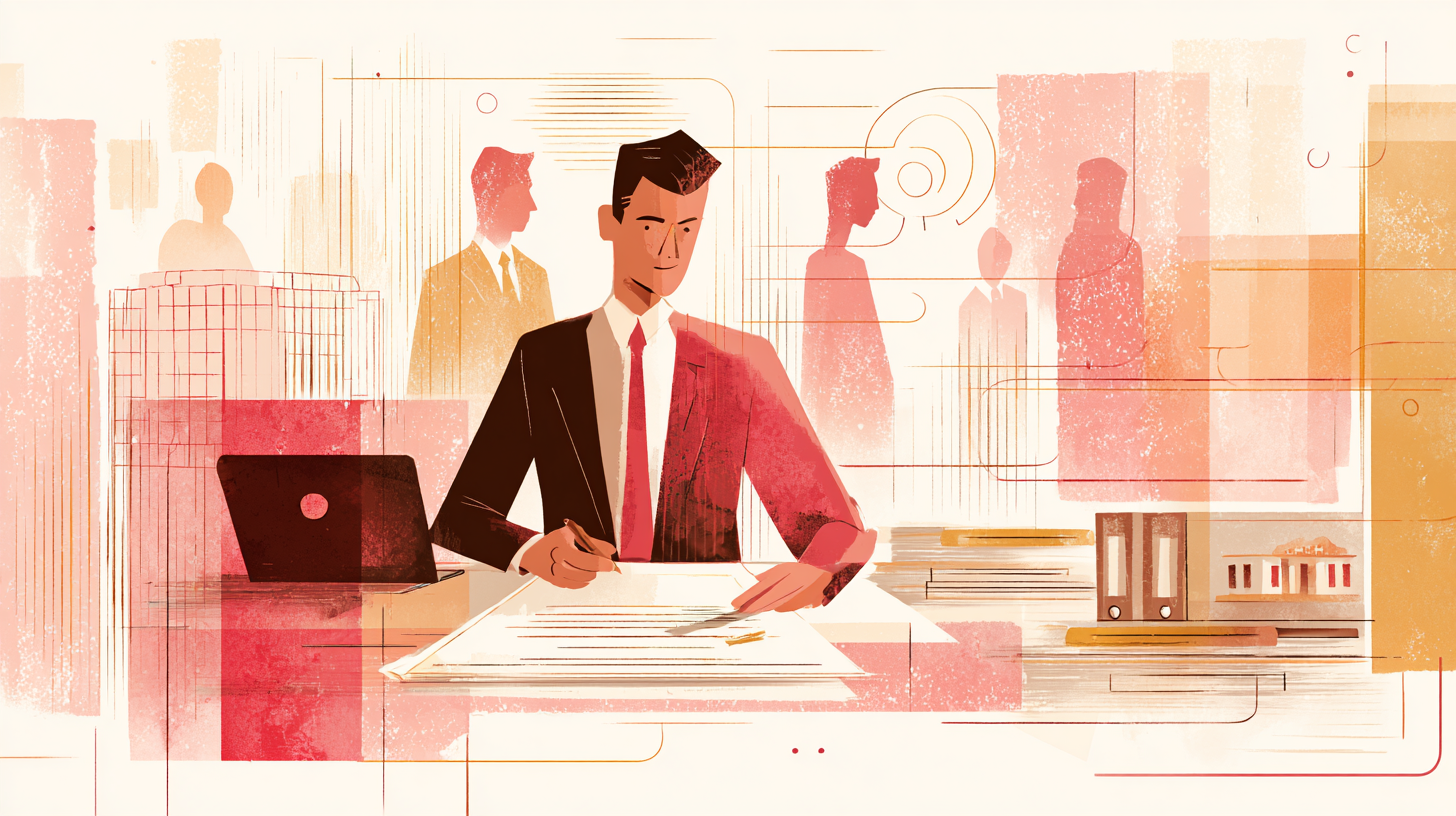 Illustration: Gesellschafts- & Handelsrecht