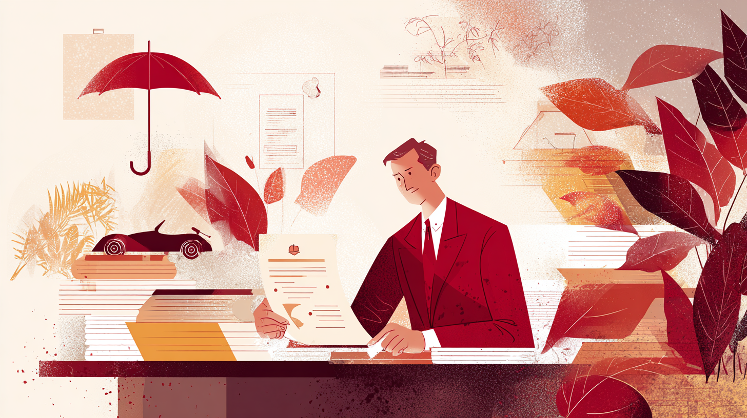 Illustration: Versicherungsrecht